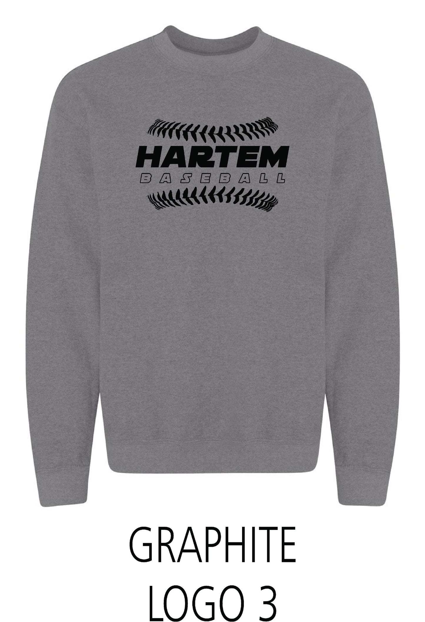 Hartem Baseball Unisex Crew Sweatshirt (P.18000/18000B)
