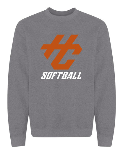 Hitting Center Legacy Softball Unisex Crew Sweatshirt (P.18000)