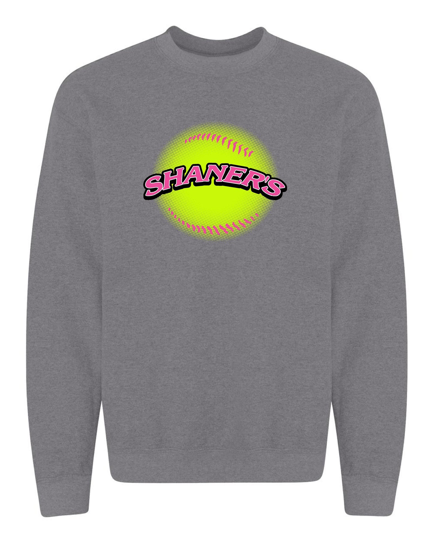 Shaner's Softball Unisex Crewneck Sweatshirt (P.18000/18000B)