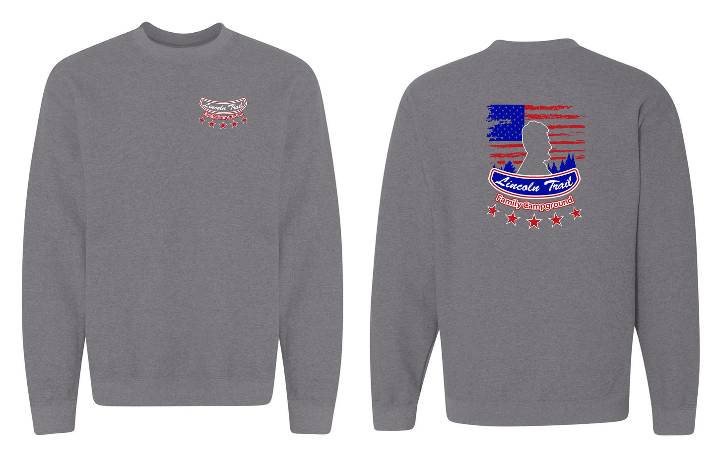 Lincoln Trail Family Campground Unisex Crewneck Sweatshirt (P.18000/18000B)