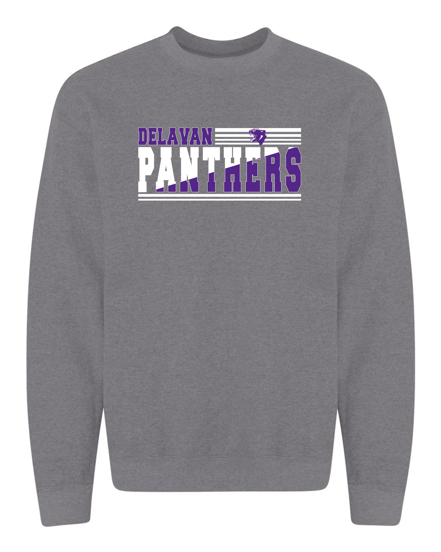 Delavan High School Softball Unisex Crewneck Sweatshirt (P.18000/18000B)