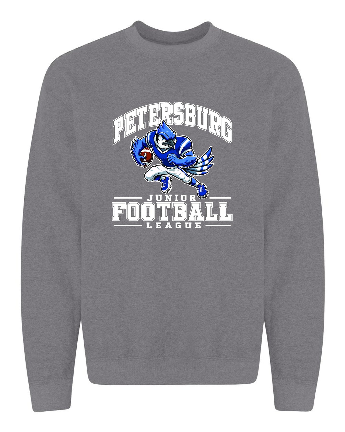 Petersburg Junior Football League Unisex Gildan Crewneck Sweatshirt (P.18000/18000B)