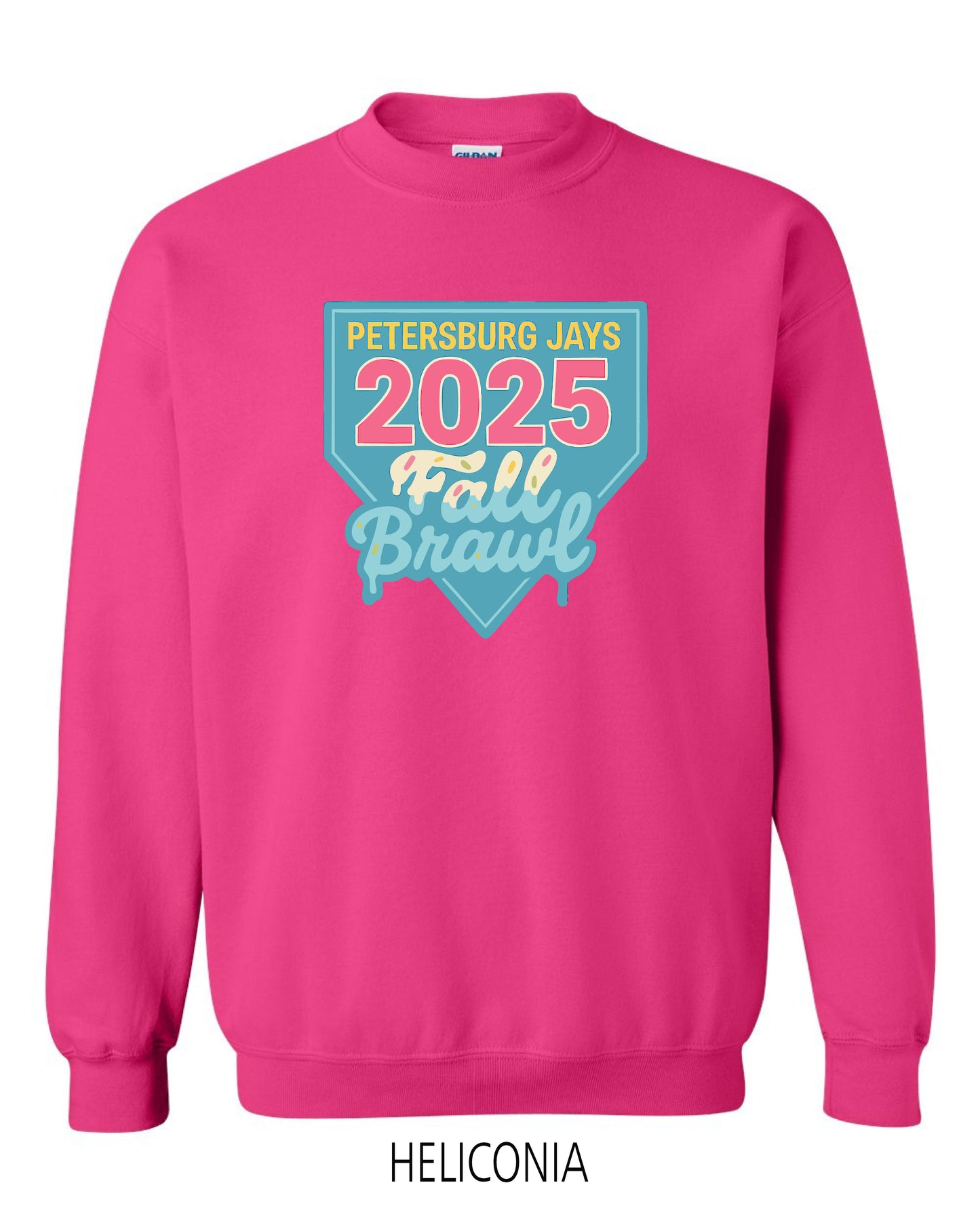 Petersburg Baseball Fall Brawl CREWNECK SWEATSHIRT (P.18000)