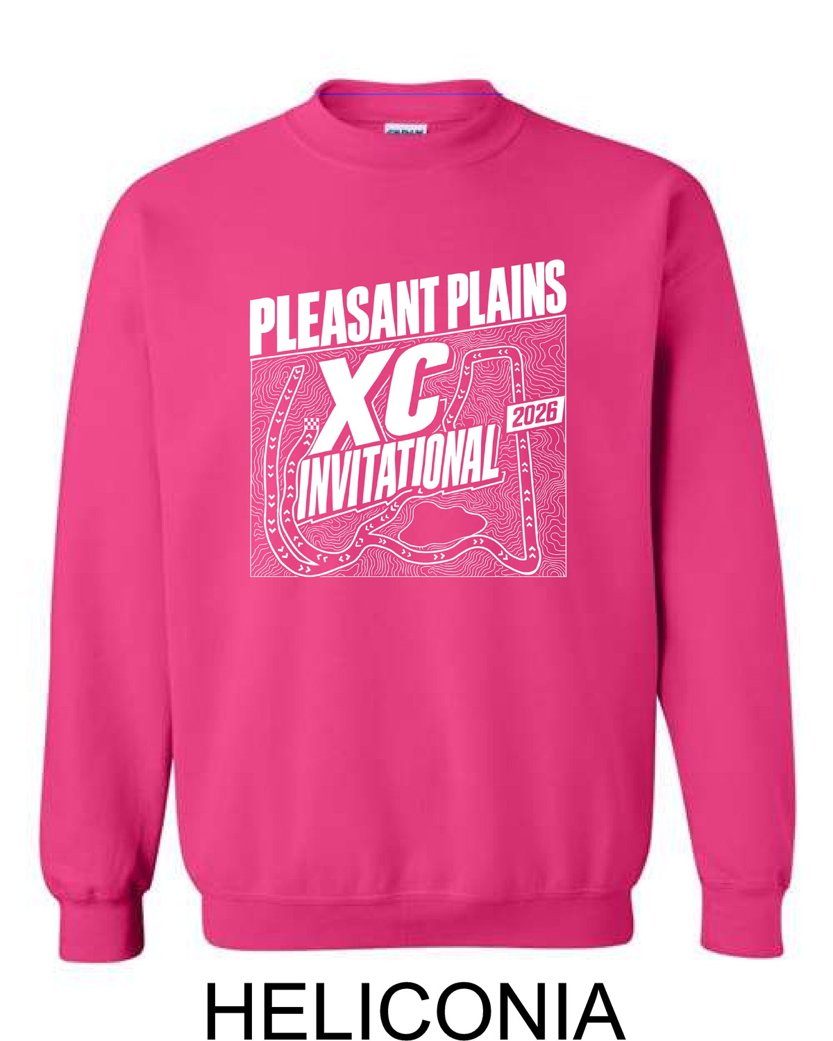Pleasant Plains XC Invitational Unisex Crewneck Sweatshirt (P.18000/18000B)
