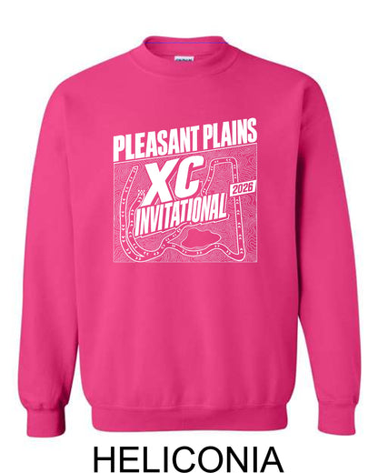 Pleasant Plains XC Invitational Unisex Crewneck Sweatshirt (P.18000/18000B)