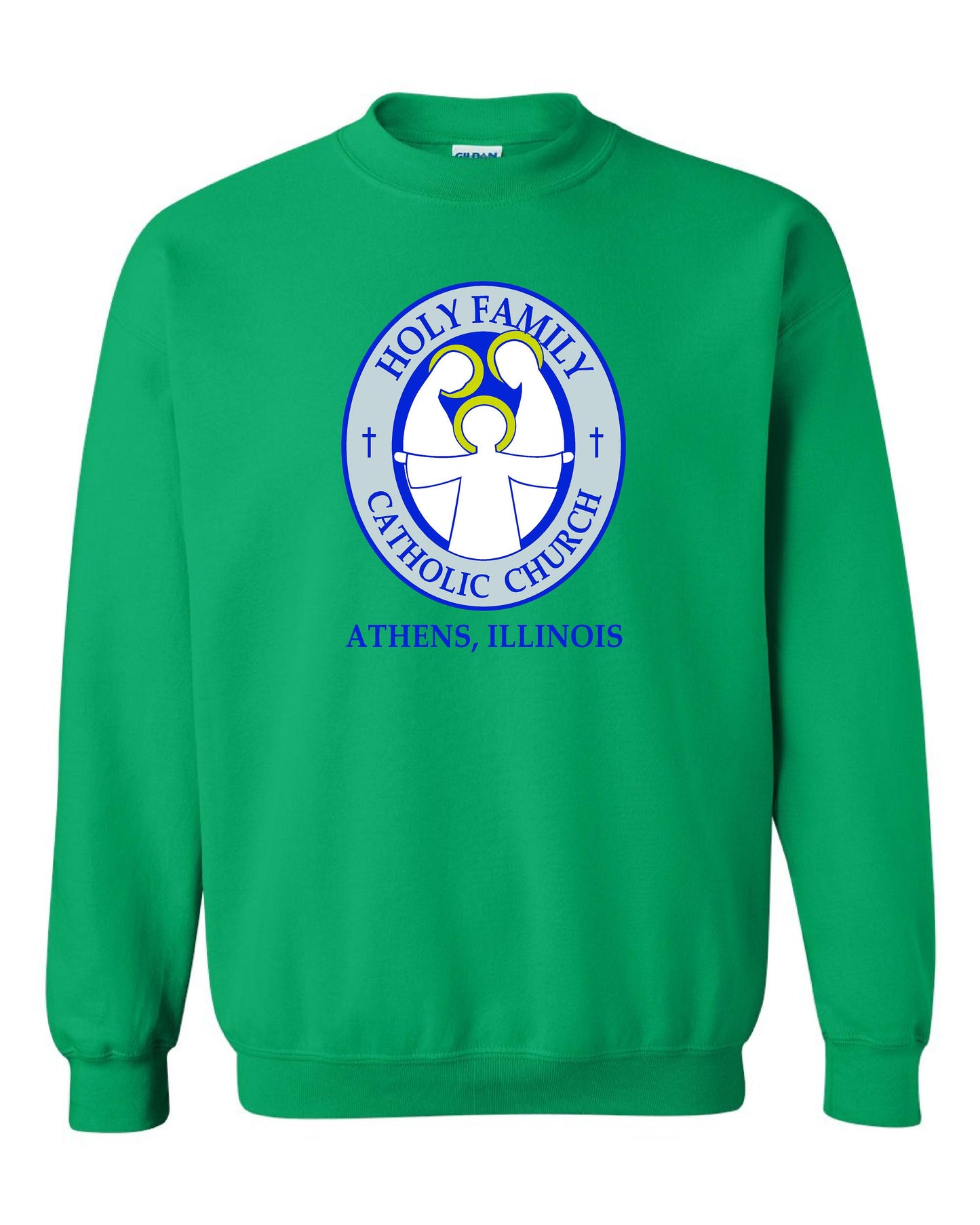 St. Peter and Holy Family Catholic Church Unisex Crew Sweatshirt (P.18000)