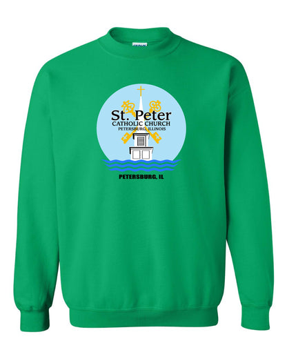 St. Peter and Holy Family Catholic Church Unisex Crew Sweatshirt (P.18000)