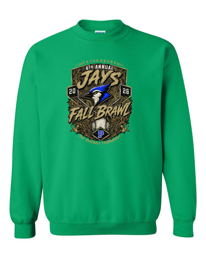 Petersburg Baseball Fall Brawl CREWNECK SWEATSHIRT (P.18000)