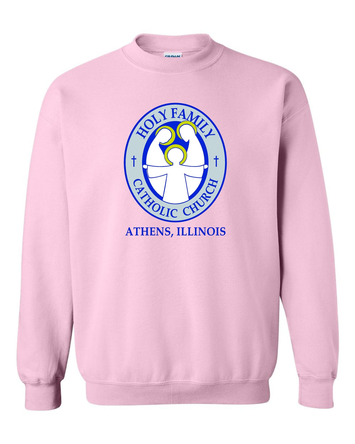 St. Peter and Holy Family Catholic Church Unisex Crew Sweatshirt (P.18000)
