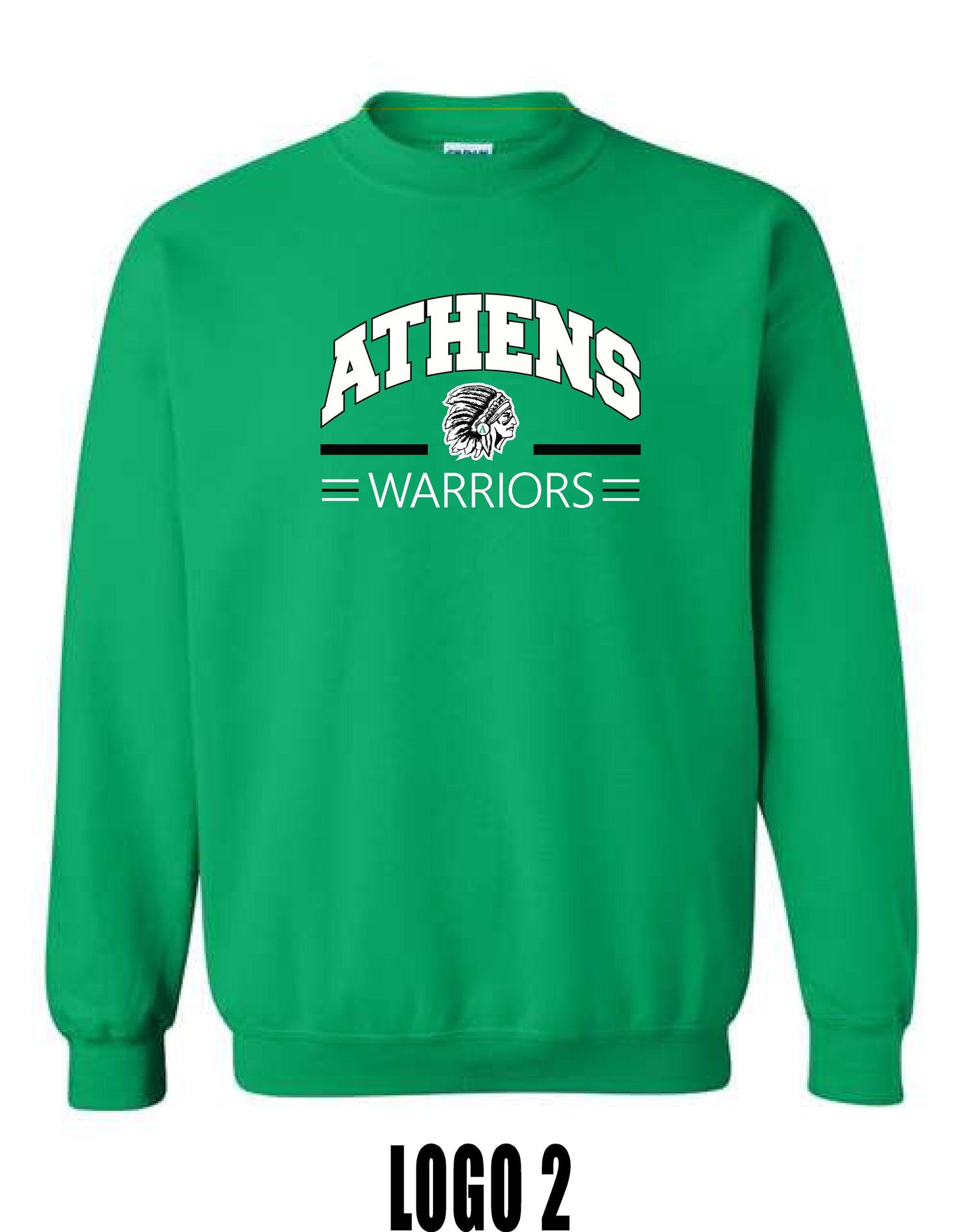 ATHENS JR. HIGH GIRLS BASKETBALL Crew Sweatshirt (P.18000/18000B)