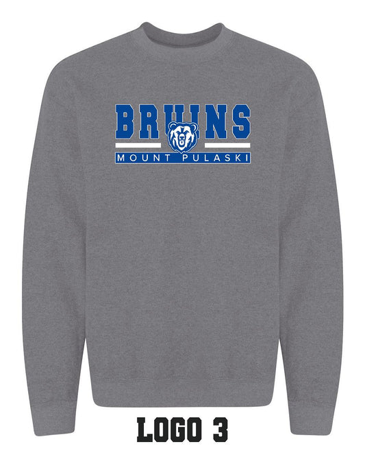 MT. PULASKI GRADE SCHOOL UNISEX CREWNECK SWEATSHIRT (P.18000)