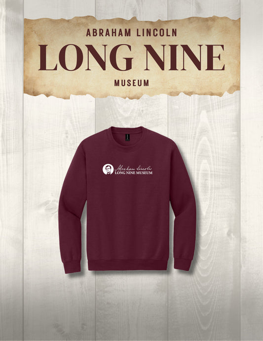 Abraham Lincoln Long Nine Museum Unisex Crewneck Sweatshirt (P.18000/18000B)