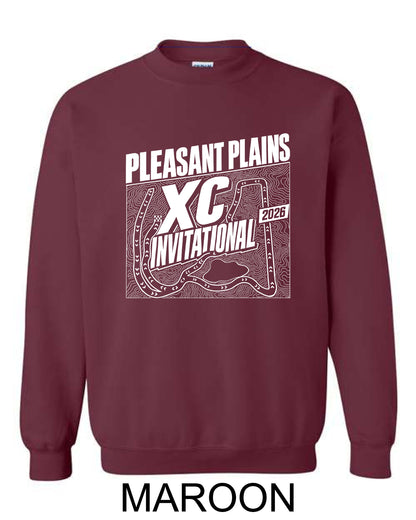Pleasant Plains XC Invitational Unisex Crewneck Sweatshirt (P.18000/18000B)