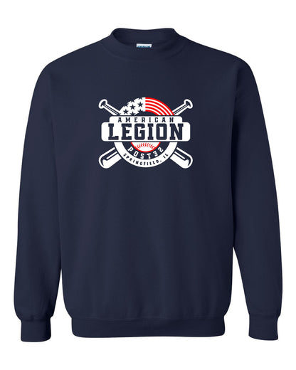 American Legion Post 32 Baseball Unisex Crewneck Sweatshirt (P.18000/18000B)