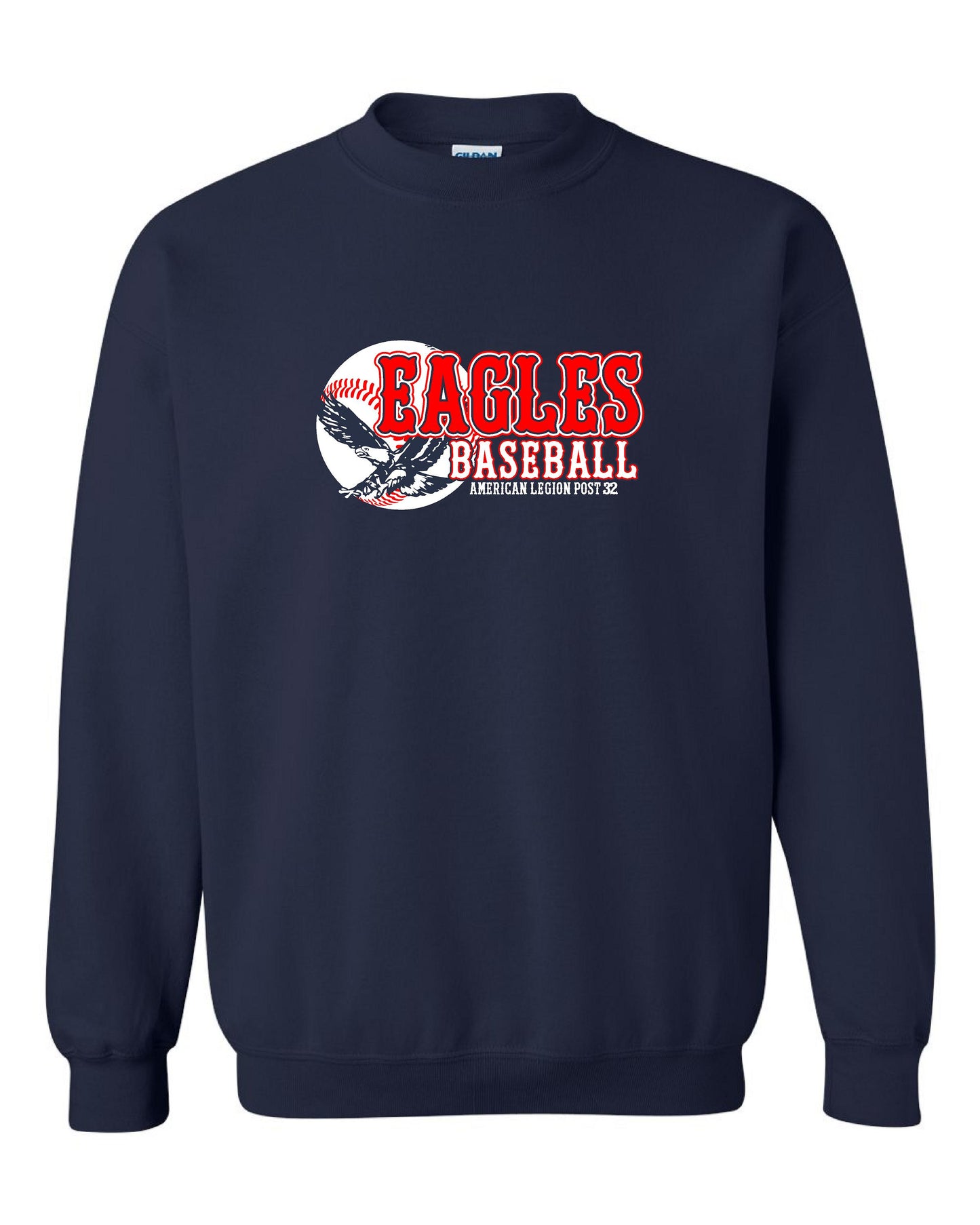 American Legion Post 32 Baseball Unisex Crewneck Sweatshirt (P.18000/18000B)