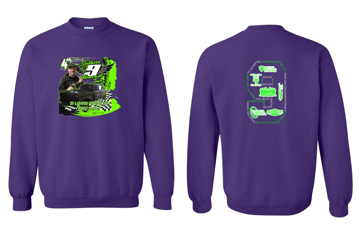 4TH ANNUAL TERRY LIERLY DEMO CREWNECK SWEATSHIRT (P.18000)