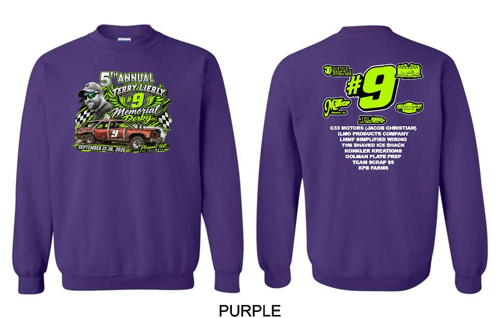 5TH ANNUAL TERRY LIERLY DEMO CREWNECK SWEATSHIRT (P.18000)