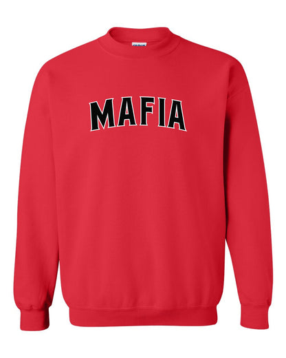 MAFIA BASEBALL/SOFTBALL YOUTH/UNISEX CREW SWEATSHIRT (P.18000/18000B)