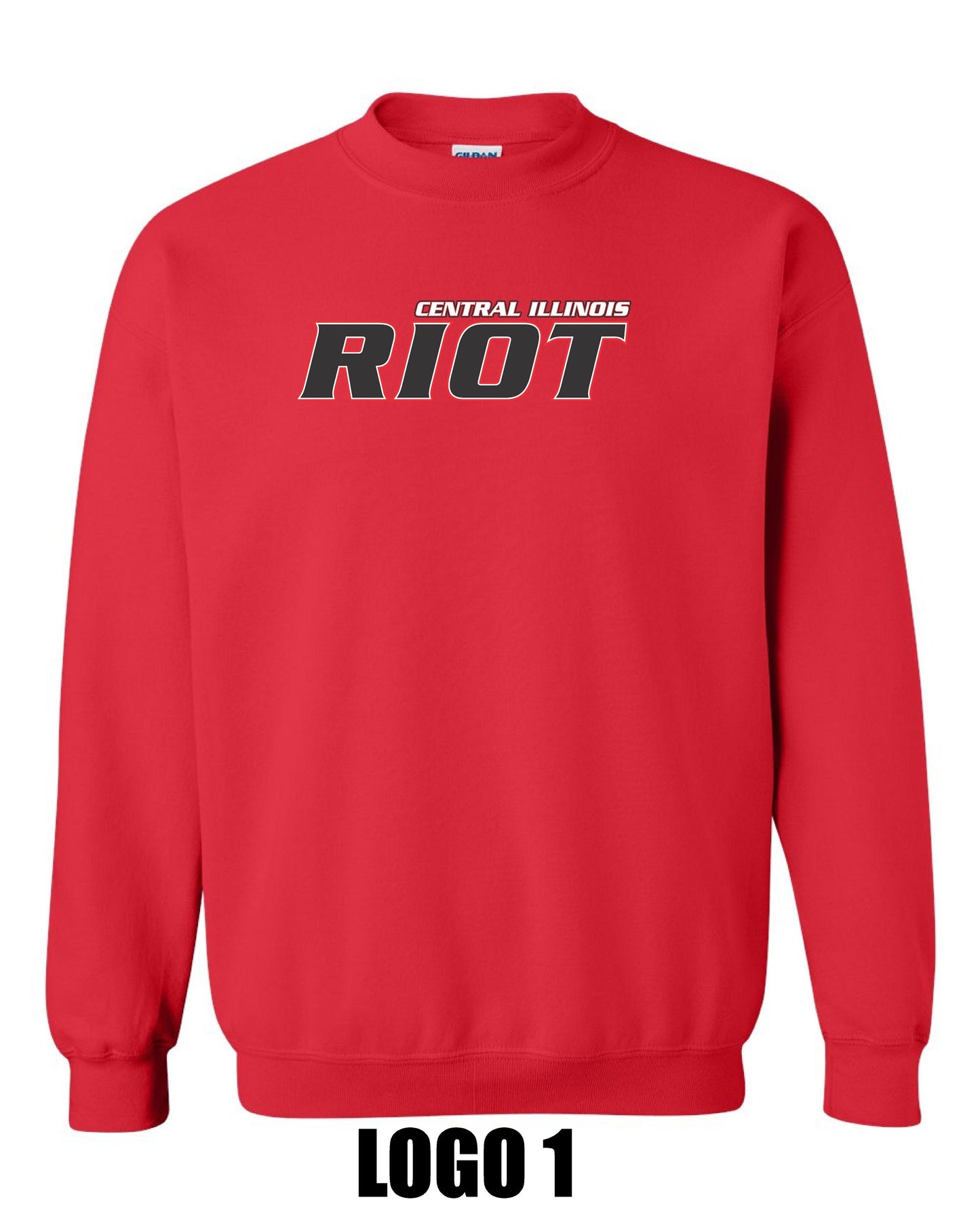 RIOT SOFTBALL UNISEX CREW SWEATSHIRT (P.18000)