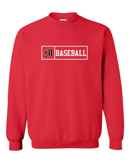 MAFIA BASEBALL/SOFTBALL YOUTH/UNISEX CREW SWEATSHIRT (P.18000/18000B)