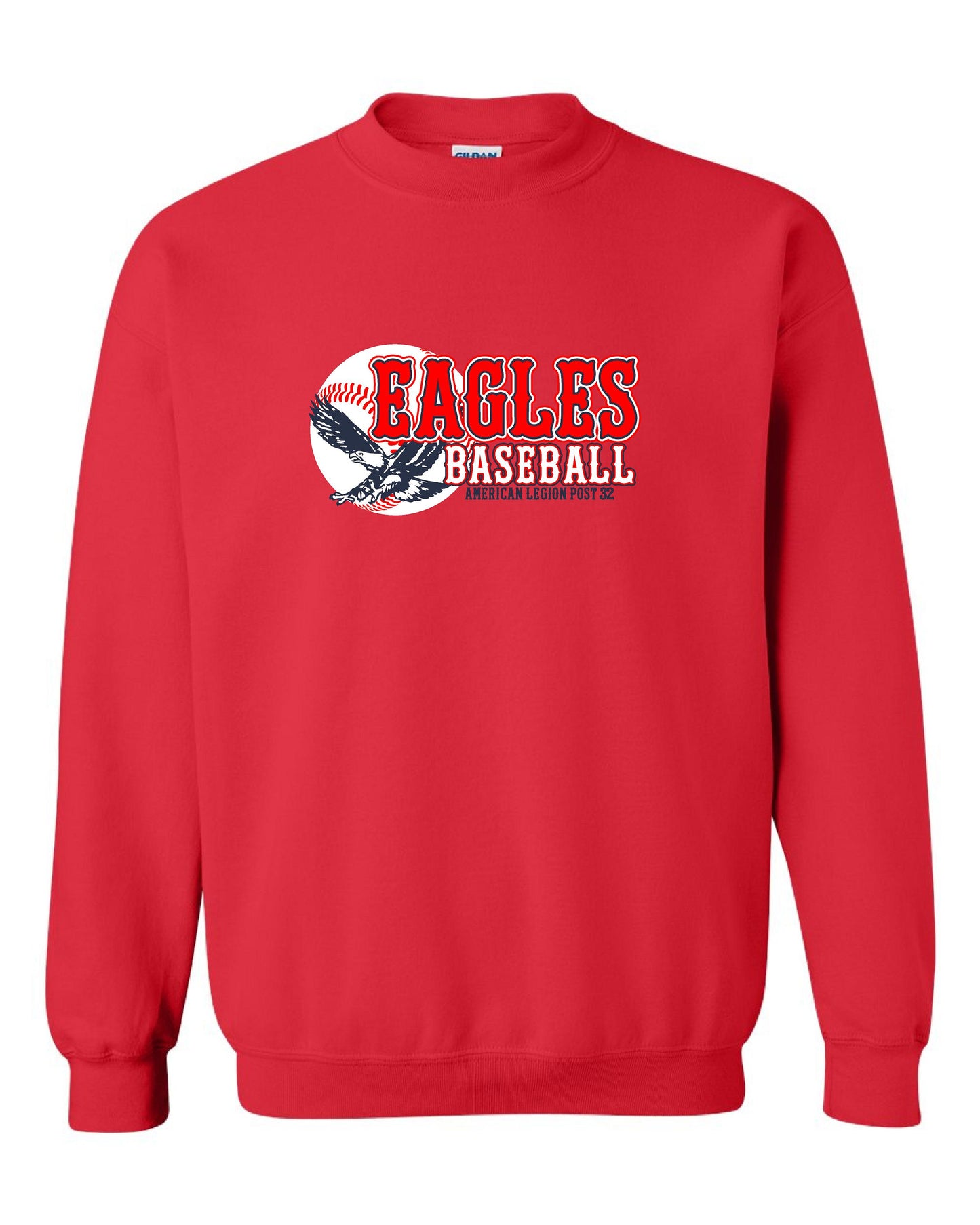 American Legion Post 32 Baseball Unisex Crewneck Sweatshirt (P.18000/18000B)