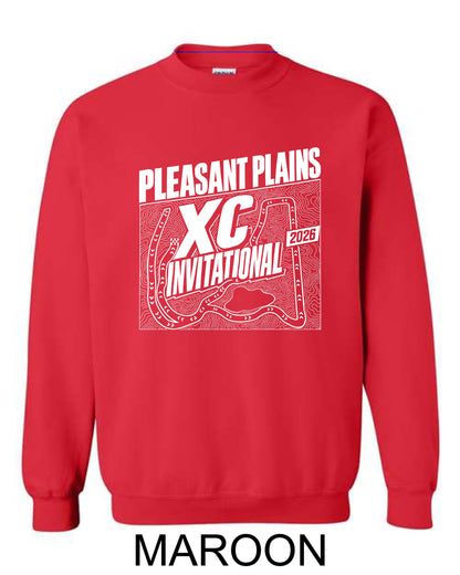 Pleasant Plains XC Invitational Unisex Crewneck Sweatshirt (P.18000/18000B)