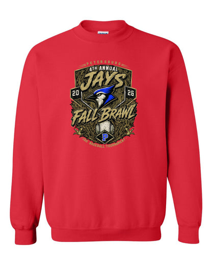 Petersburg Baseball Fall Brawl CREWNECK SWEATSHIRT (P.18000)