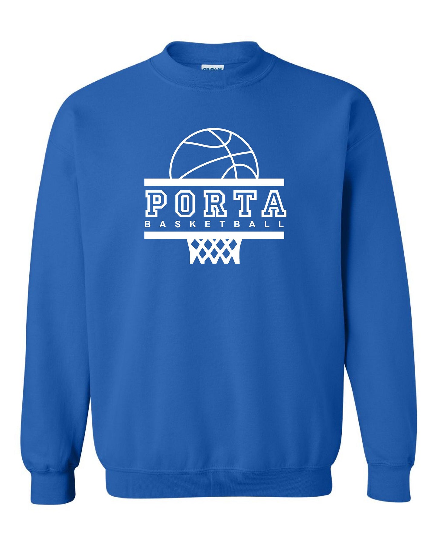 PORTA GIRLS BASKETBALL Crew Sweatshirt (P.18000/18000B)
