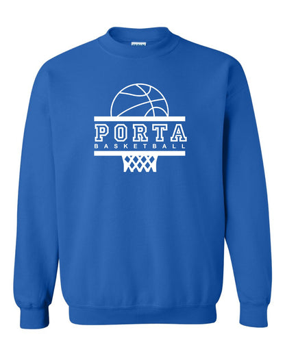 PORTA GIRLS BASKETBALL Crew Sweatshirt (P.18000/18000B)