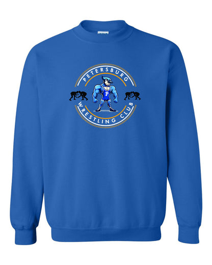 Petersburg Youth Wrestling CREWNECK SWEATSHIRT (P.18000)