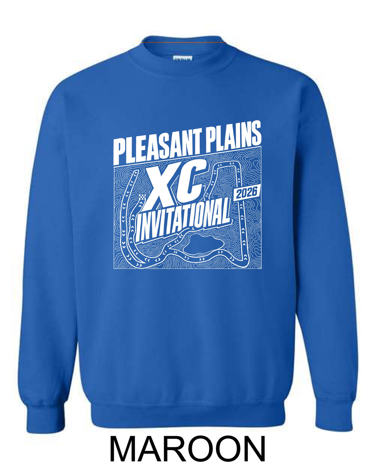 Pleasant Plains XC Invitational Unisex Crewneck Sweatshirt (P.18000/18000B)