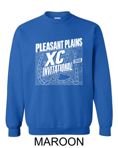 Pleasant Plains XC Invitational Unisex Crewneck Sweatshirt (P.18000/18000B)