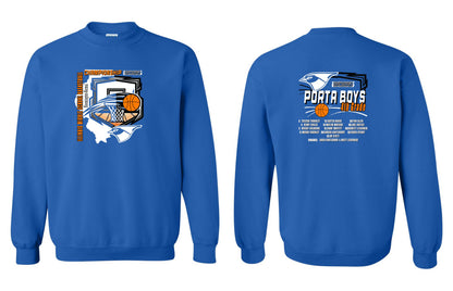 PORTA 4th Grade Boys Basketball Unisex Crewneck Sweatshirt (P.18000/18000B)