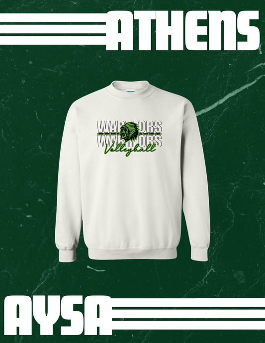 ATHENS VOLLEYBALL - AYSA UNISEX CREW SWEATSHIRT (P.18000)