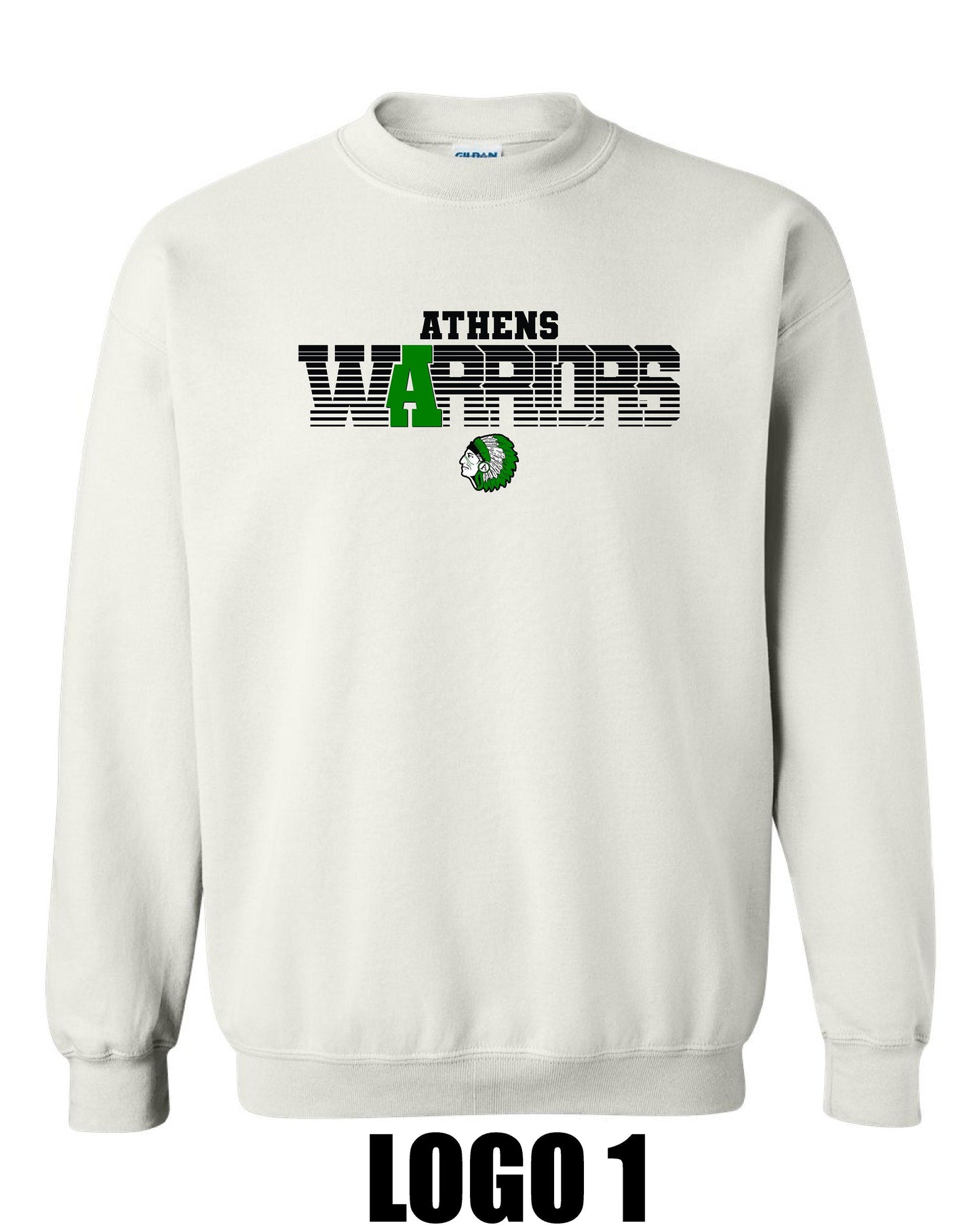 Athens Cheer Crew Sweatshirt (P.18000/18000B)