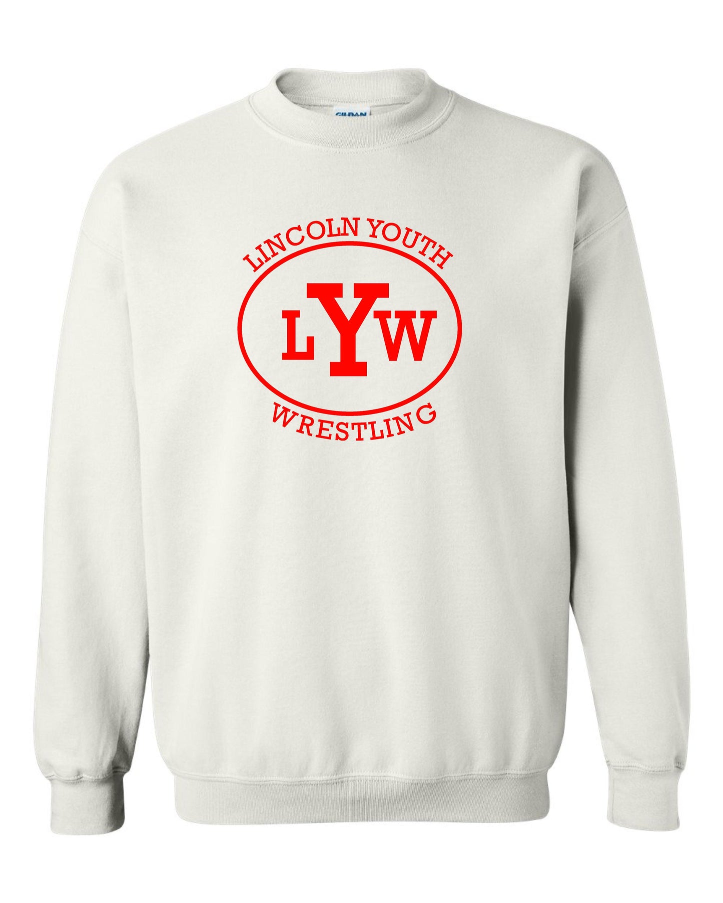 Lincoln Youth Wrestling Unisex Crew Sweatshirt (P.18000/18000B)