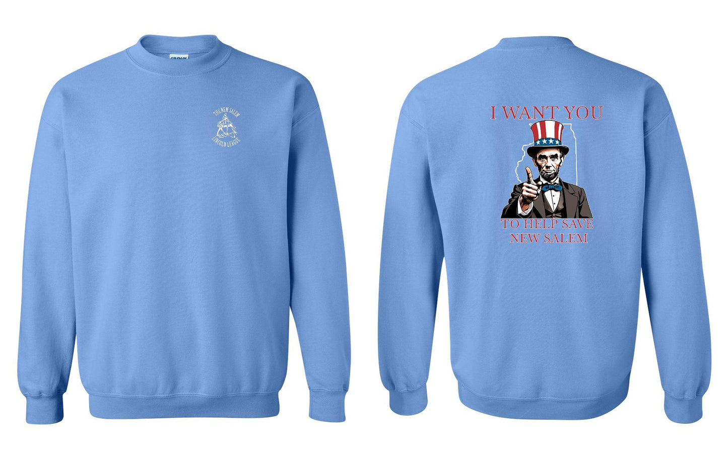 NEW SALEM LINCOLN LEAGUE I Want You UNISEX COLLECTION (8000/18000/18500)