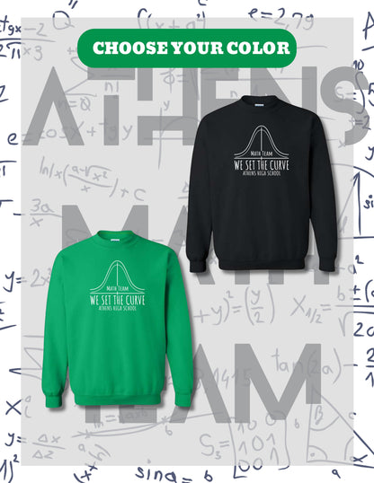 AHS MATH TEAM CREWNECK SWEATSHIRT (P.18000)