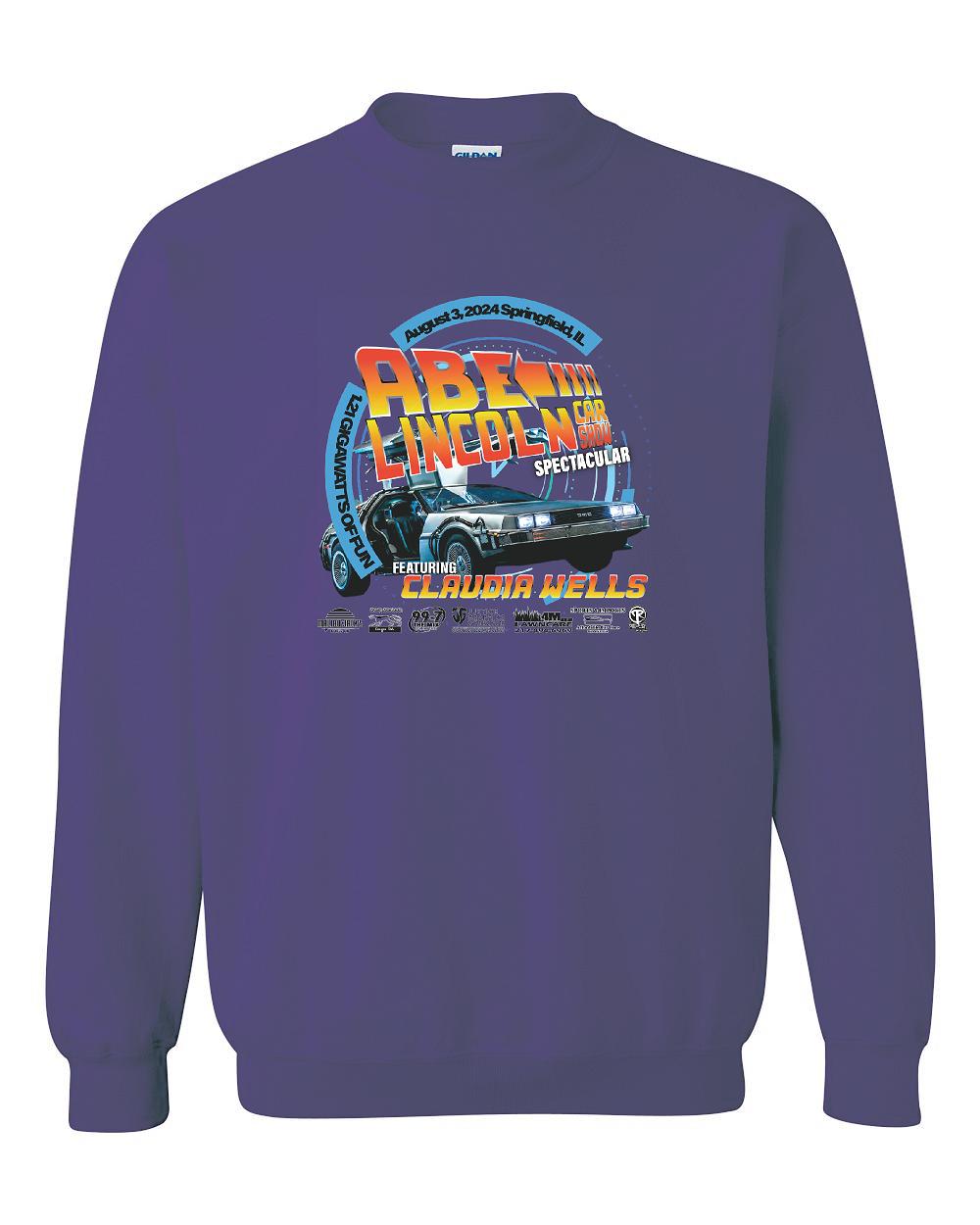 Abe Lincoln Car Show 2024 CREW SWEATSHIRT (18000)