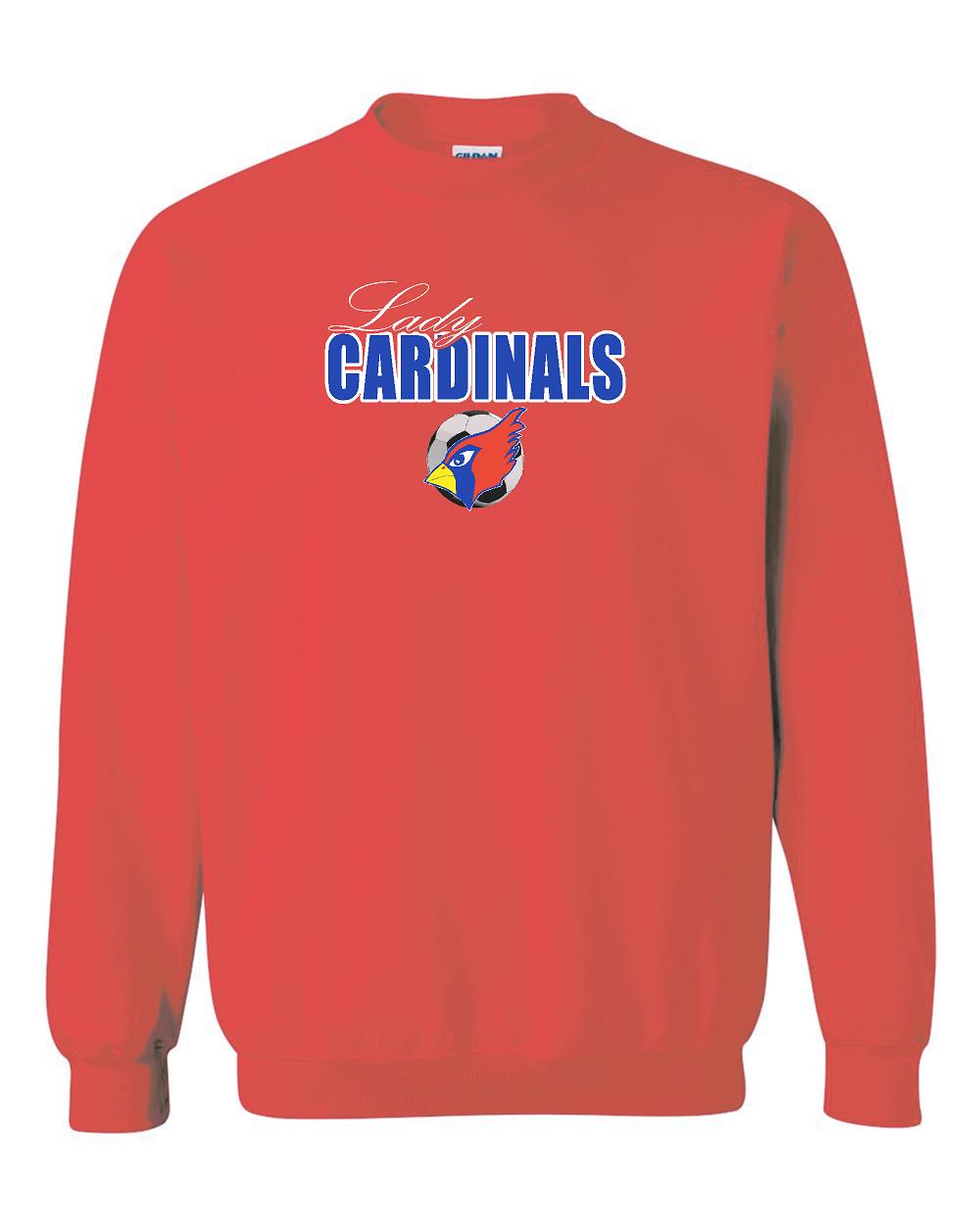 PLEASANT PLAINS GIRLS SOCCER CREWNECK SWEATSHIRT (P.18000)