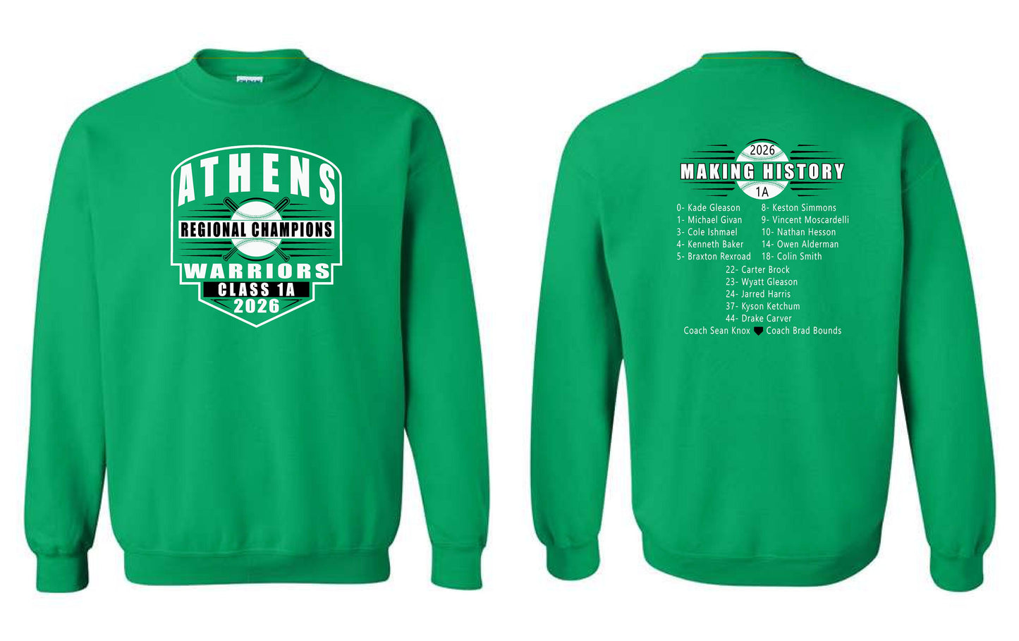AHS BASEBALL REGIONAL CHAMPS COLLECTION