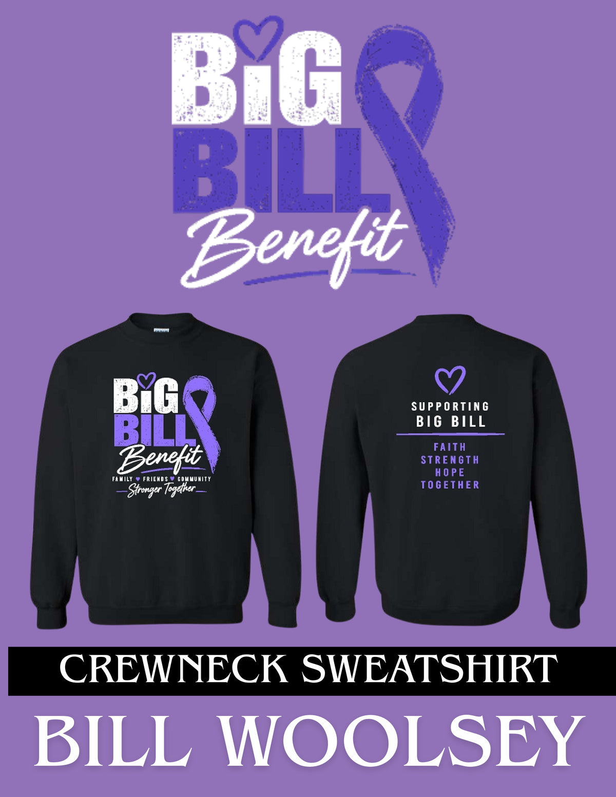 Big Bill's Benefit Unisex Crewneck Sweatshirt (P.18000/18000B)