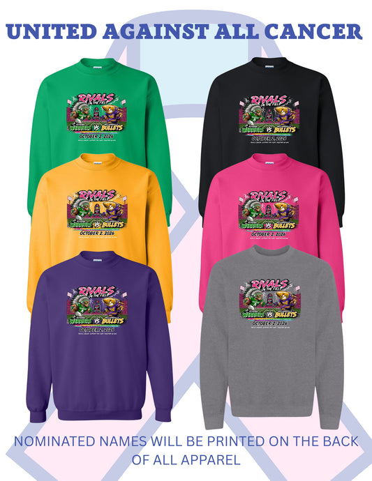 United Against All Cancer Unisex Crewneck Sweatshirt (P.18000/18000B)