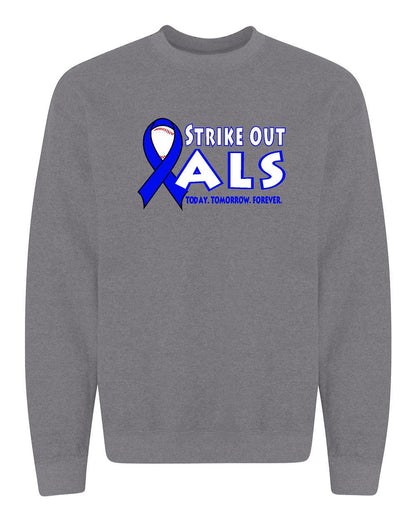 STRIKE OUT ALS Unisex Crewneck Sweatshirt (P.18000/18000B)