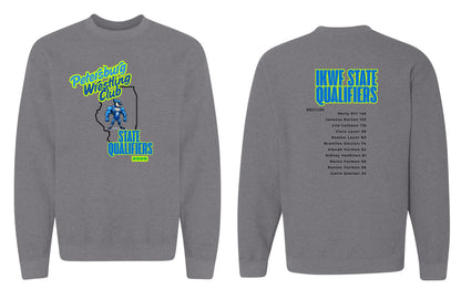 Petersburg Wrestling Club State Qualifiers Unisex Crewneck Sweatshirt (P.18000/18000B)