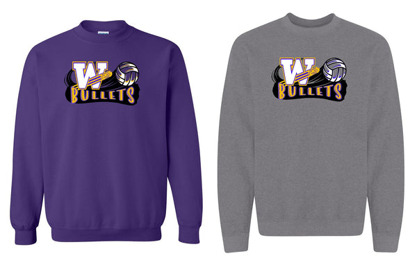 Williamsville Bullets Volleyball Crewneck Sweatshirt (P.18000)