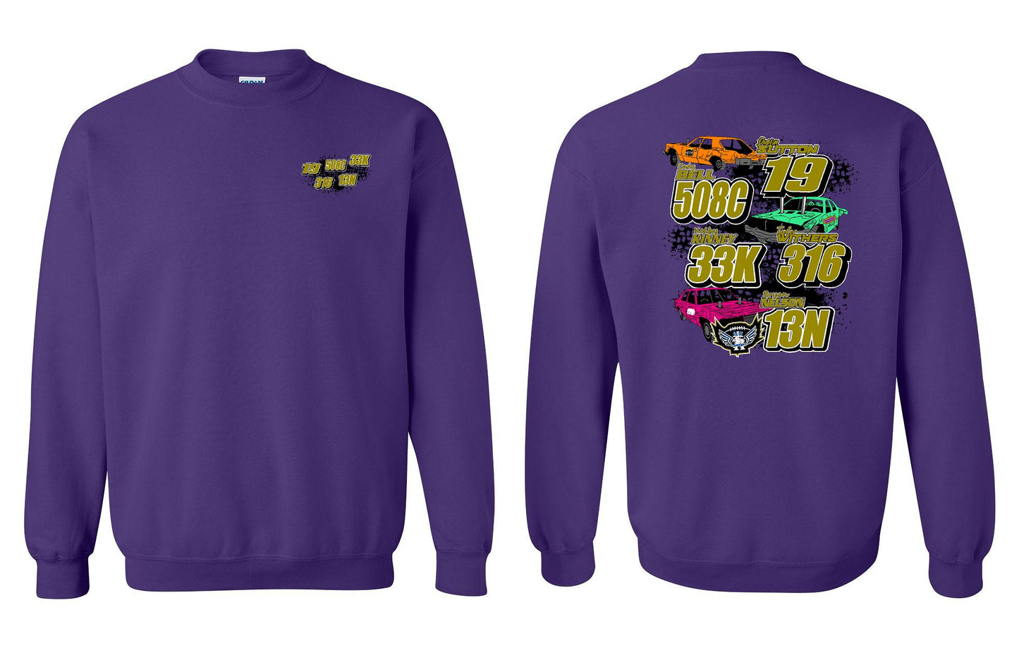 Grant's Memorial Derby Team Crewneck Sweatshirt (P.18000)