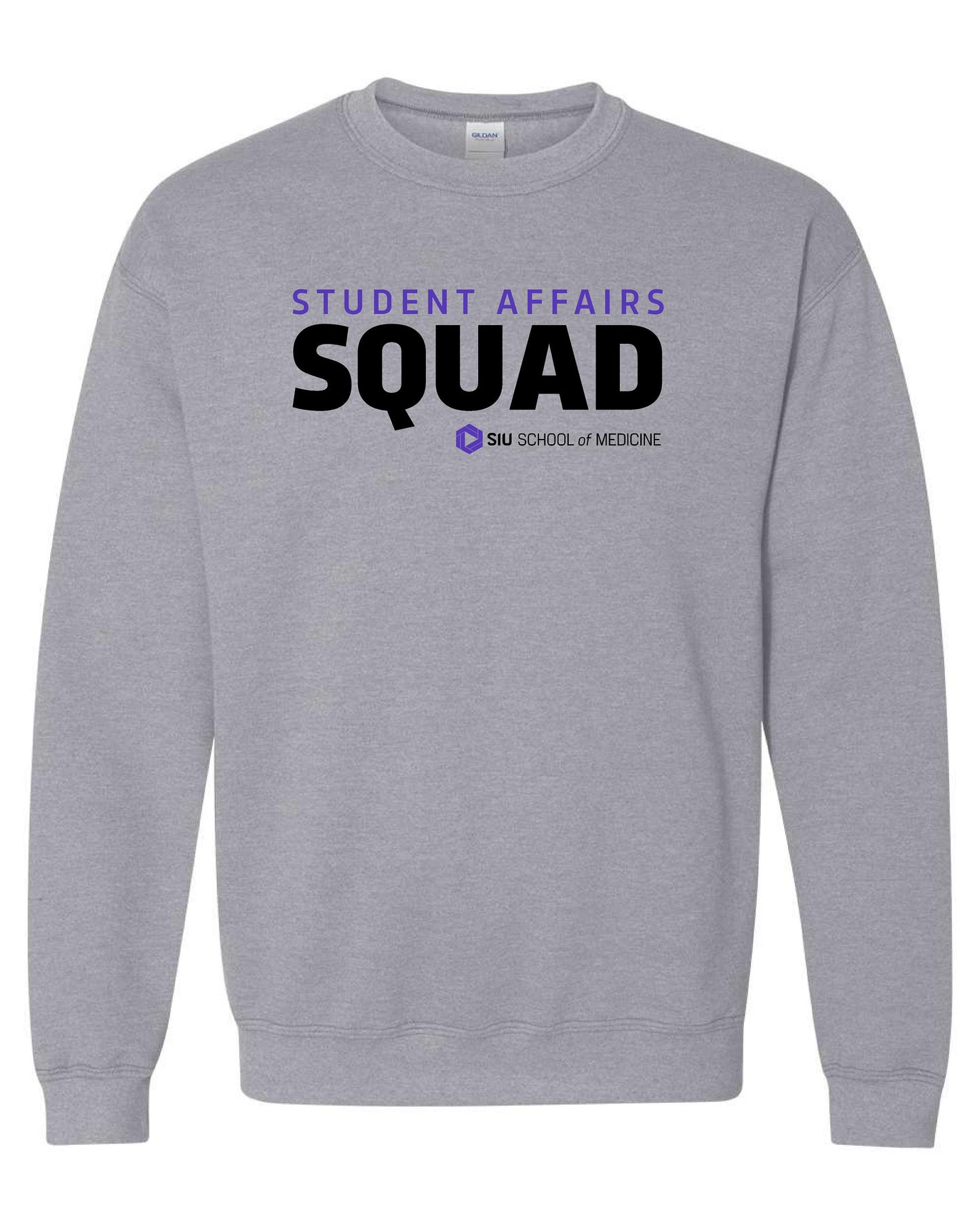 SIU Medicine STUDENT AFFAIRS SQUAD GILDAN CREWNECK SWEATSHIRT (P.18000)