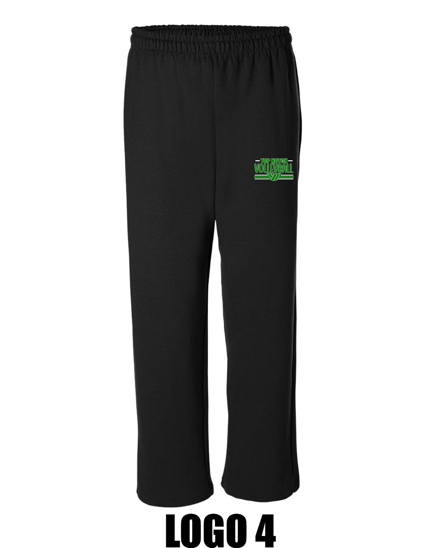 TOP NOTCH OPEN BOTTOM SWEATPANTS (P.18400)