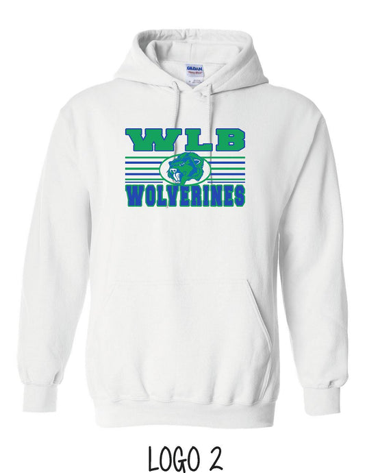 WLB UNISEX HOODED SWEATSHIRT (P.18500)